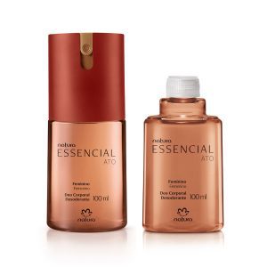 Kit Desodorante Corporal Essencial Ato Feminino com Refil [NATBRA-228453]