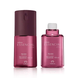 Kit Desodorante Corporal Essencial Atrai Masculino com Refil (2 produtos) [NATBRA-221661]