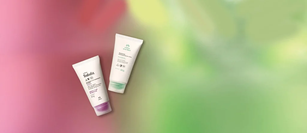 Kit Desodorantes em Creme Erva Doce e Tododia Ameixa e Flor de Baunilha (2 produtos)