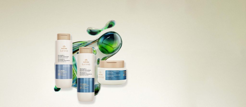 Kit Lumina Trio Hidratação e Proteção Antipoluição