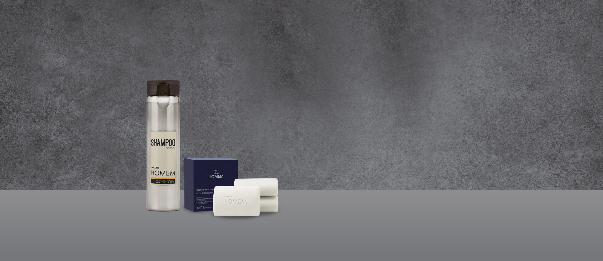 Kit Natura Homem Shampoo 2 em 1 e Sabonete (2 produtos) 1 Kit Natura Homem Shampoo 2 em 1 e Sabonete 2 scaled
