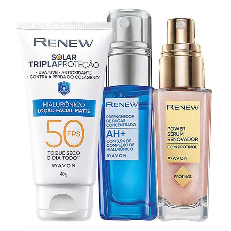 Kit Renovador Com Proteção Fps50