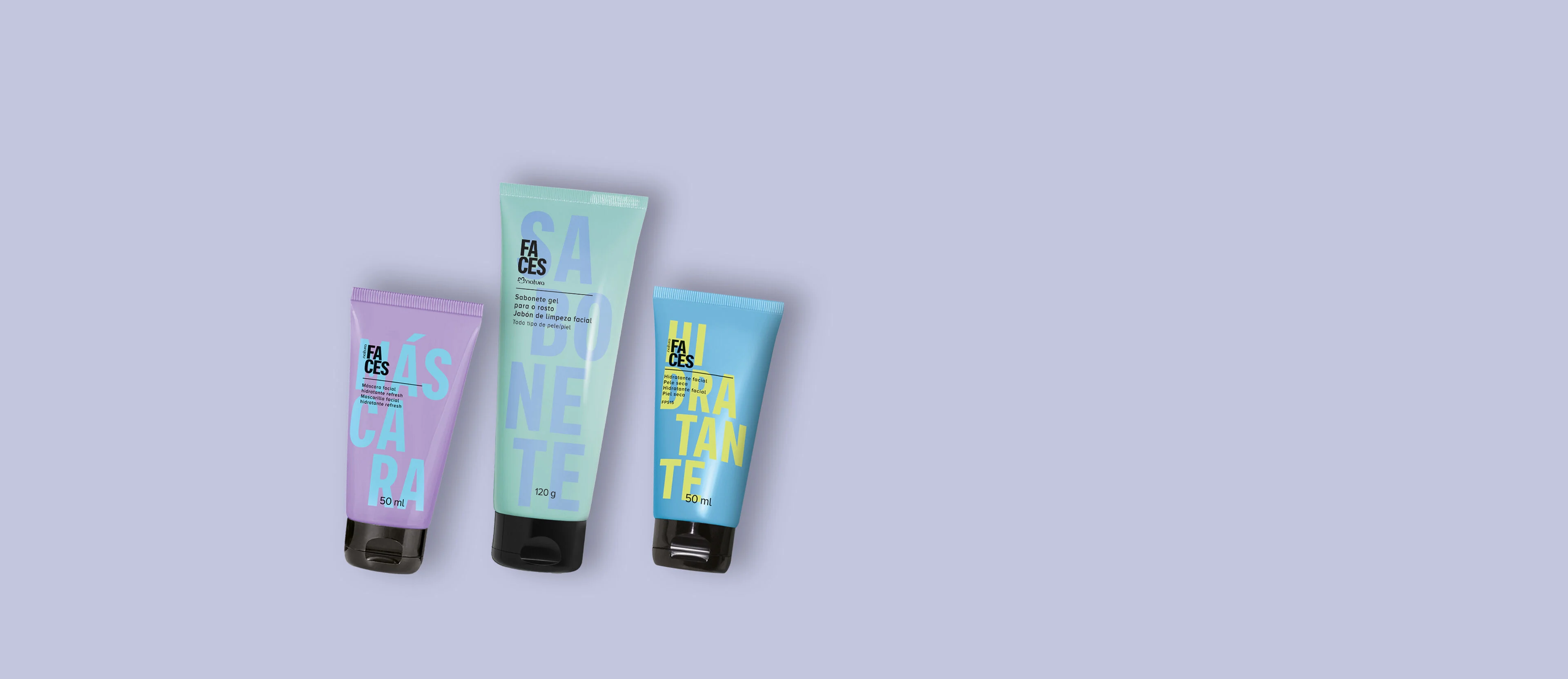 Kit Ritual Pele Normal a Seca Faces 3 produtos