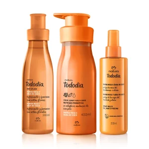 Kit Verão Creme Corporal, Body Splash e Spray Capilar Tododia Manga Rosa e Água de Coco [NATBRA-261639]