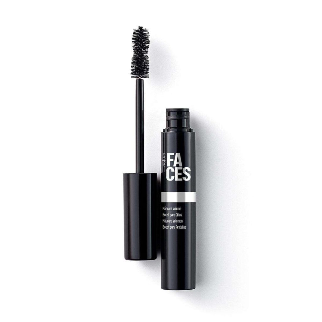 Máscara Volume Boost para Cílios Faces