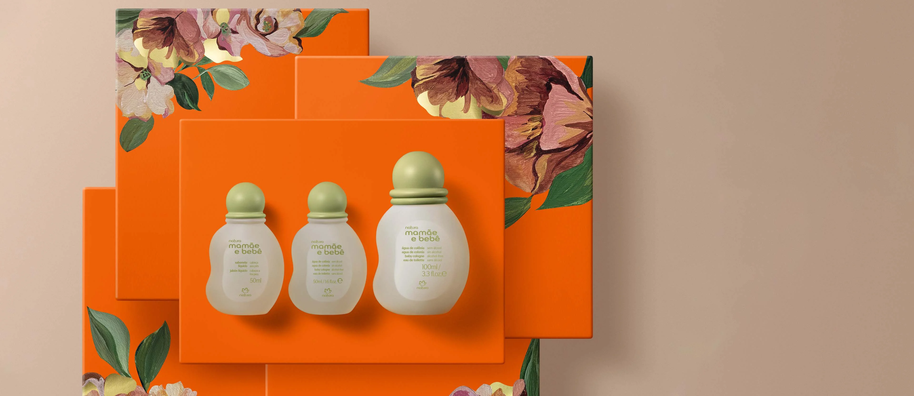Presente Dia das Maes Natura Mamae e Bebe Classico