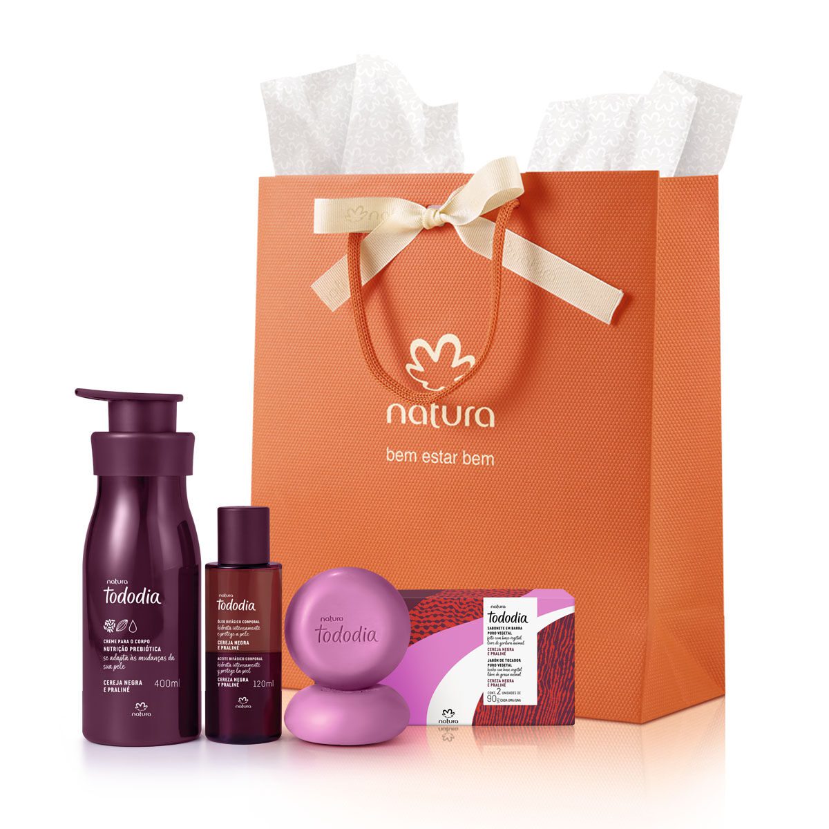 Presente Dia dos Namorados Natura Tododia Cereja Negra e Praline