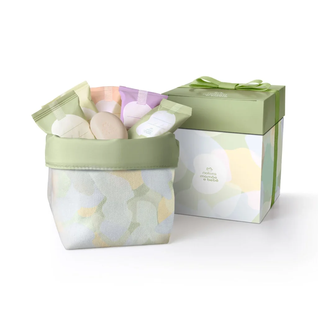 Presente Natura Mamãe e Bebê Sabonetes Maternidade Completo