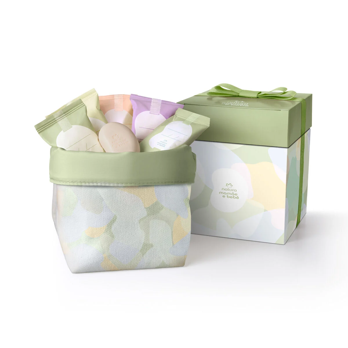 Presente Natura Mamae e Bebe Sabonetes Maternidade Completo