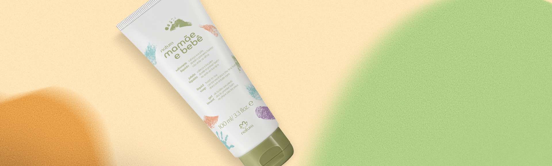 Sabonete Liquido da Cabeca aos Pes Mamae e Bebe 100