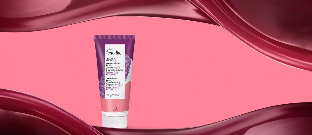 Sabonete Líquido em Gel Tododia Ameixa e Flor de Baunilha