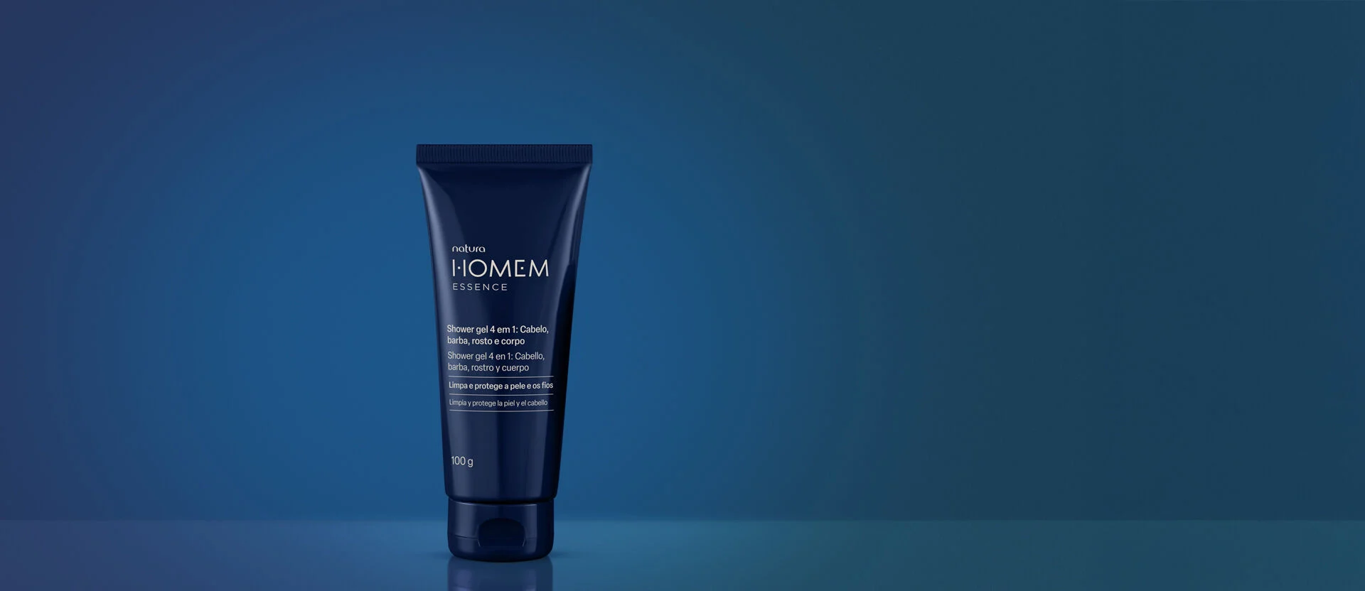 1778010013 257 Shower Gel 4 em 1 Cabelo Barba Rosto e Corpo
