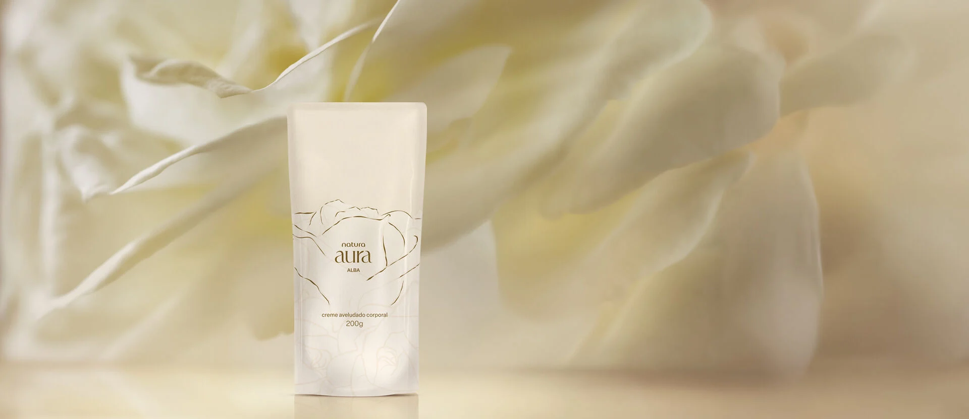 1778314180 226 Refil Creme Aveludado Corporal Natura Aura Alba