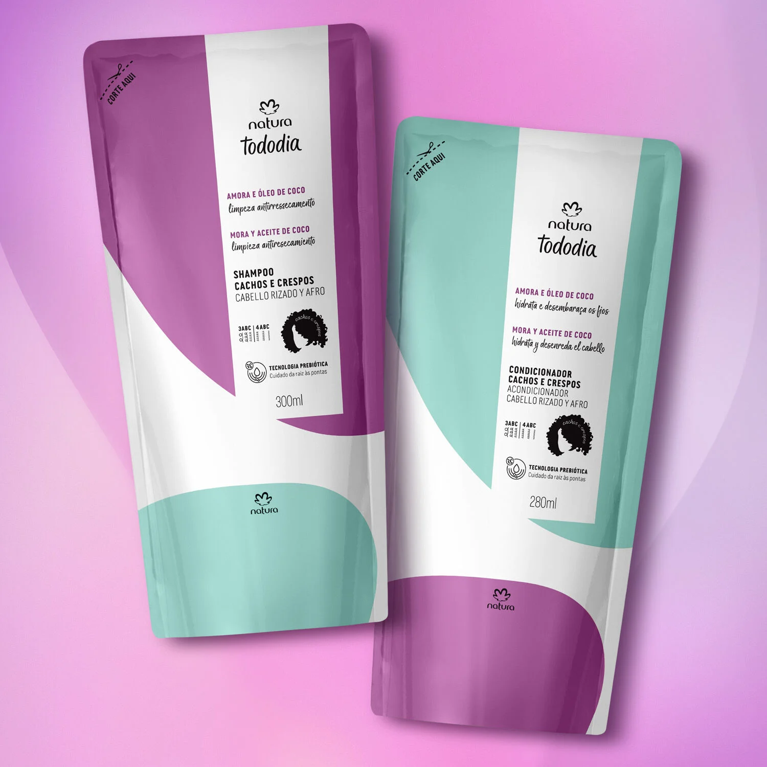 1779424446 795 Kit Tododia Shampoo e Condicionador Cachos e Crespos