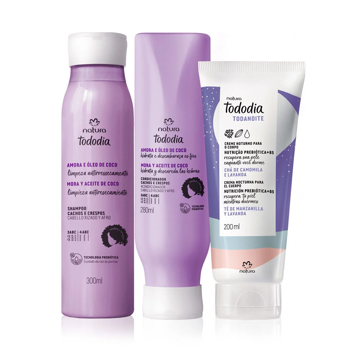 1779484282 220 Kit Cuidado Diario Tododia Crespos e Cacheados e Creme Corporal