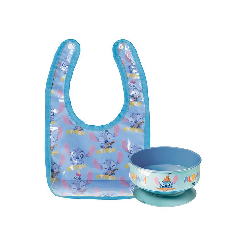 Ce Kit Babador E Tigela Stitch