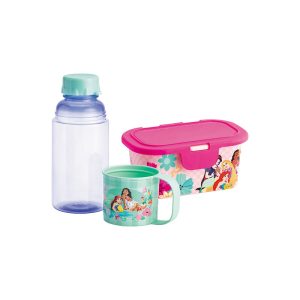 Ce Kit Garrafa E Pote Ariel E Moana