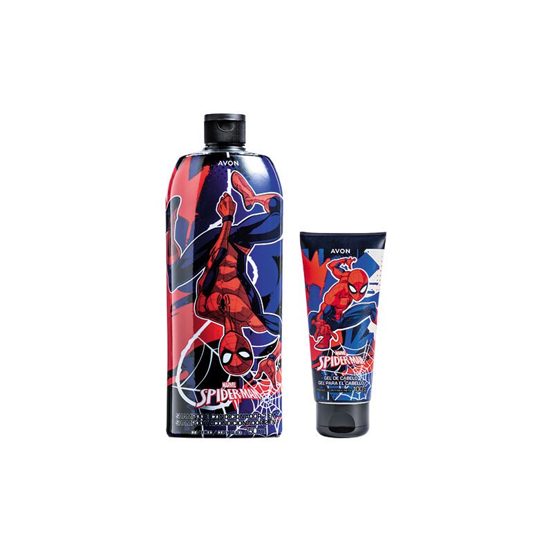 Ce Kit Shampoo E Gel Homem Aranha