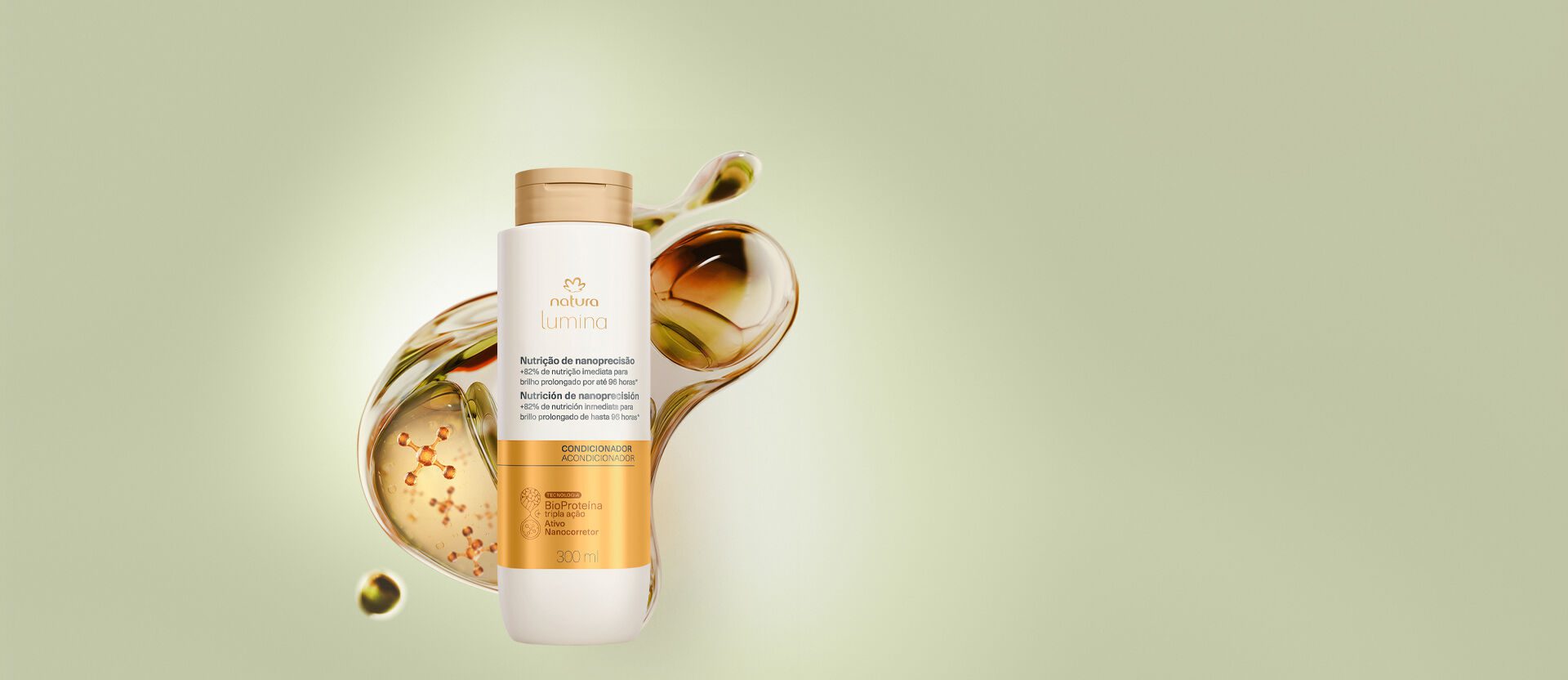 Condicionador Lumina Nutricao de Nanoprecisao