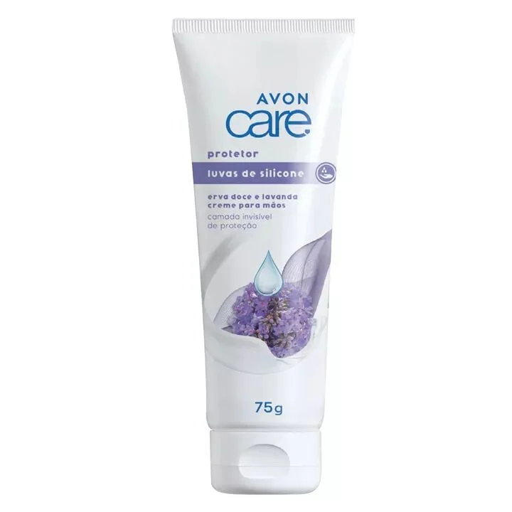 Creme De Mão Silicone Avon Care Erva Doce e Lavanda