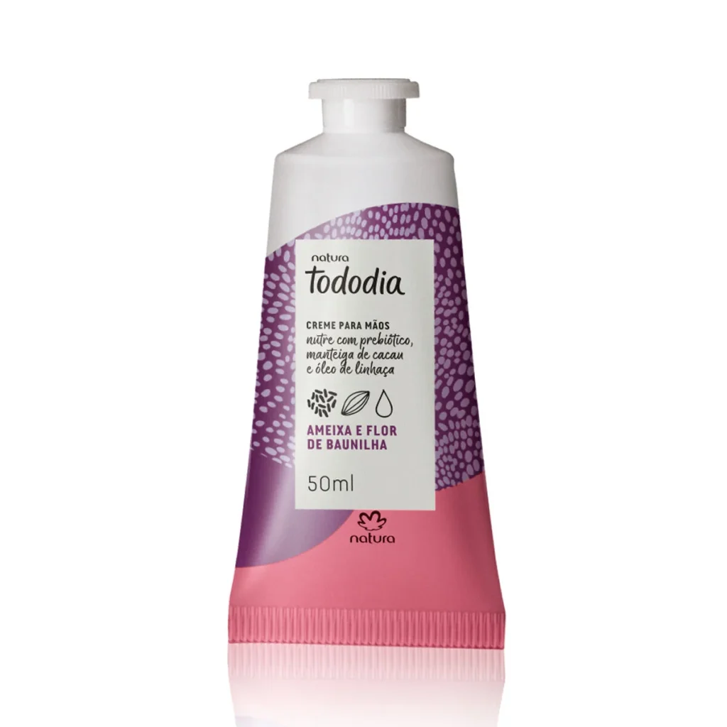 Creme Nutritivo para as Mãos Ameixa e Flor de Baunilha