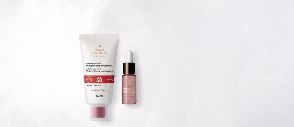 Kit Chronos Derma Sérum e Multiprotetor Antissinais