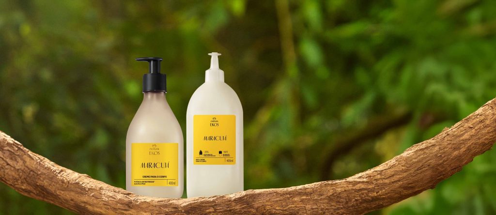 Kit Creme para o Corpo Ekos Maracujá com Refil