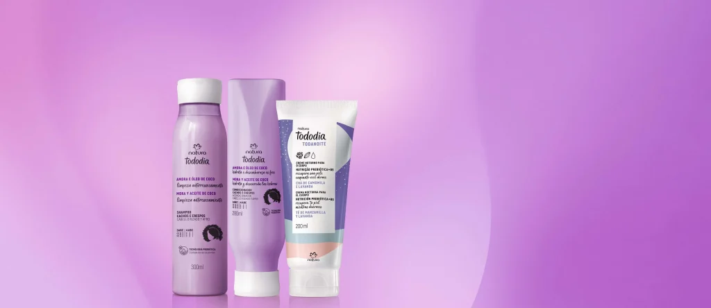 Kit Cuidado Diário Tododia Crespos e Cacheados e Creme Corporal Todanoite
