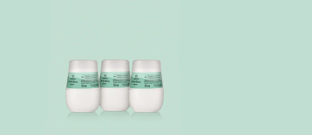 Kit Desodorante Antitranspirante Roll-On Erva Doce