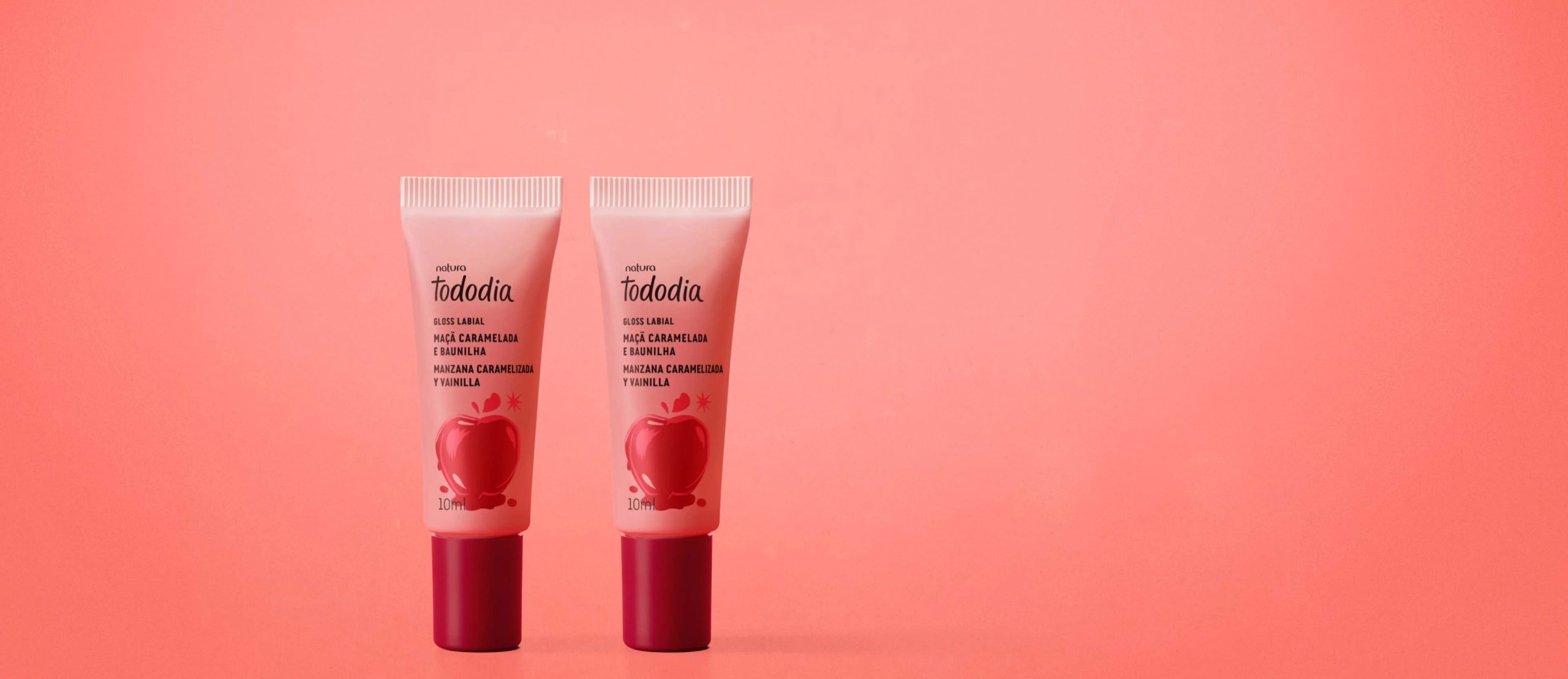 Kit Gloss Labial Tododia Maca Caramelada e Baunilha scaled