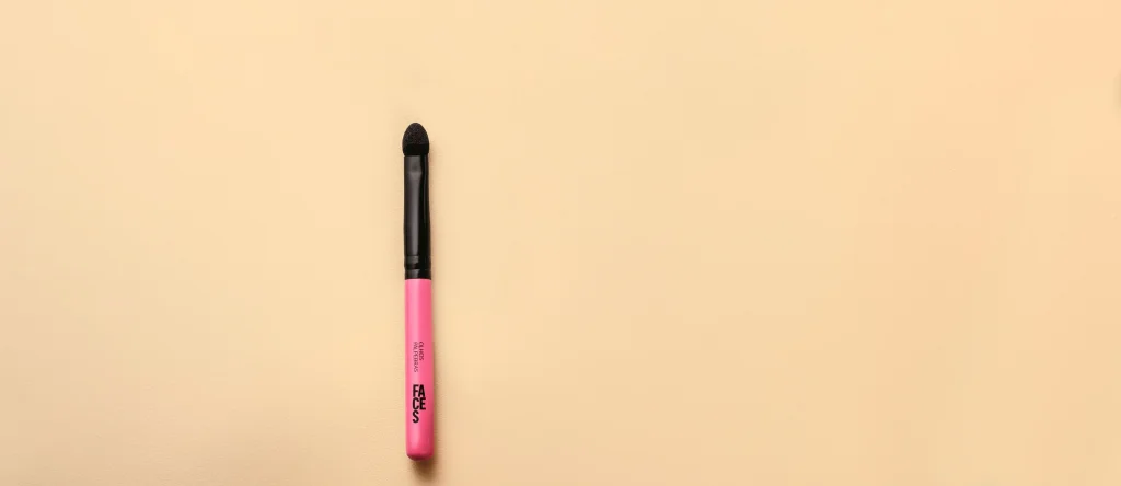 Mini Pincel para Olhos e Pápebras Natura Faces