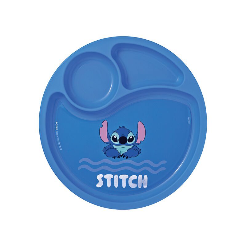 Prato com Divisórias Stitch
