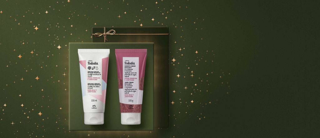 Presente Natura Tododia Amora Vermelha e Jabuticaba (2 produtos)