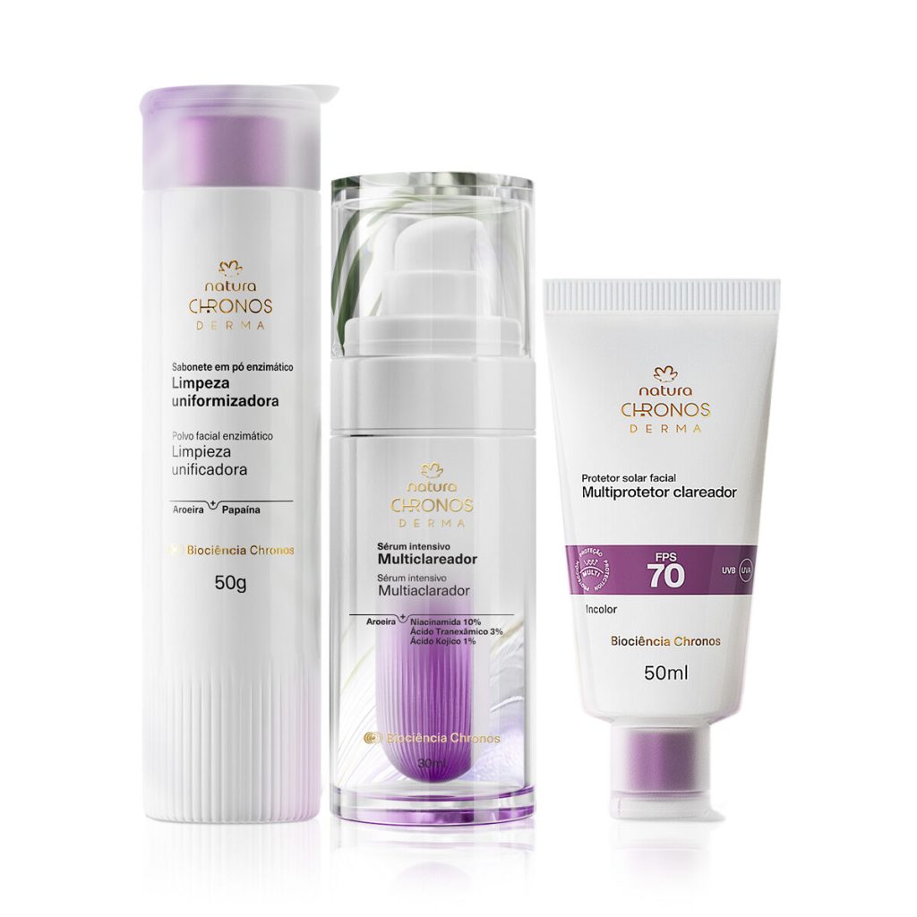 Rotina Multiclareadora de Manchas Chronos Derma