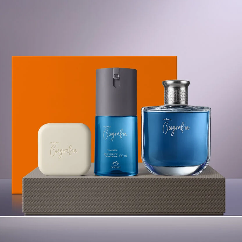 Presente Natura Biografia (3 produtos) 3 1780479615 227 Presente Natura Biografia 3 produtos