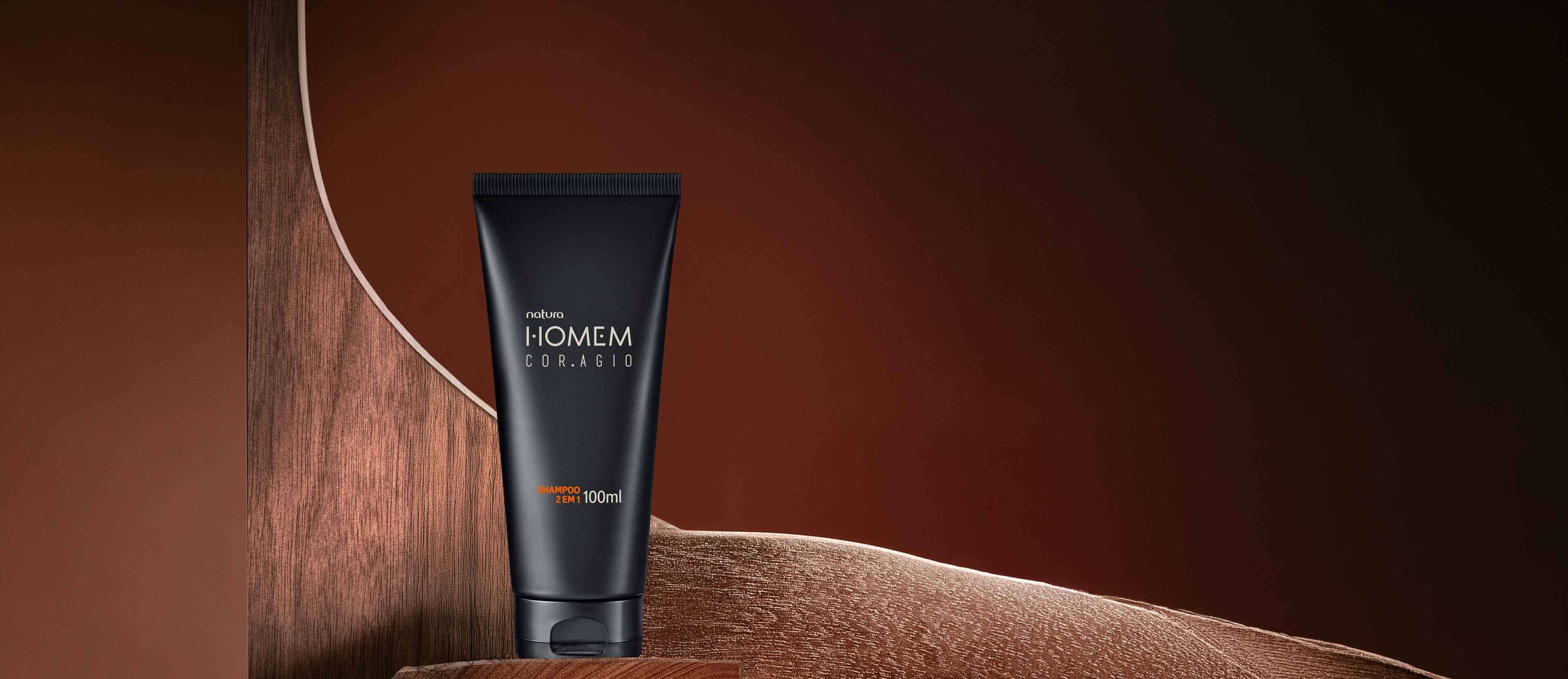 1782192481 588 Shampoo 2 em 1 Natura Homem CorAgio 100 ml