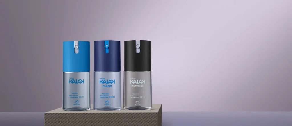 Kit Desodorante Corporal Natura Kaiak Clássico, Pulso e Extremo
