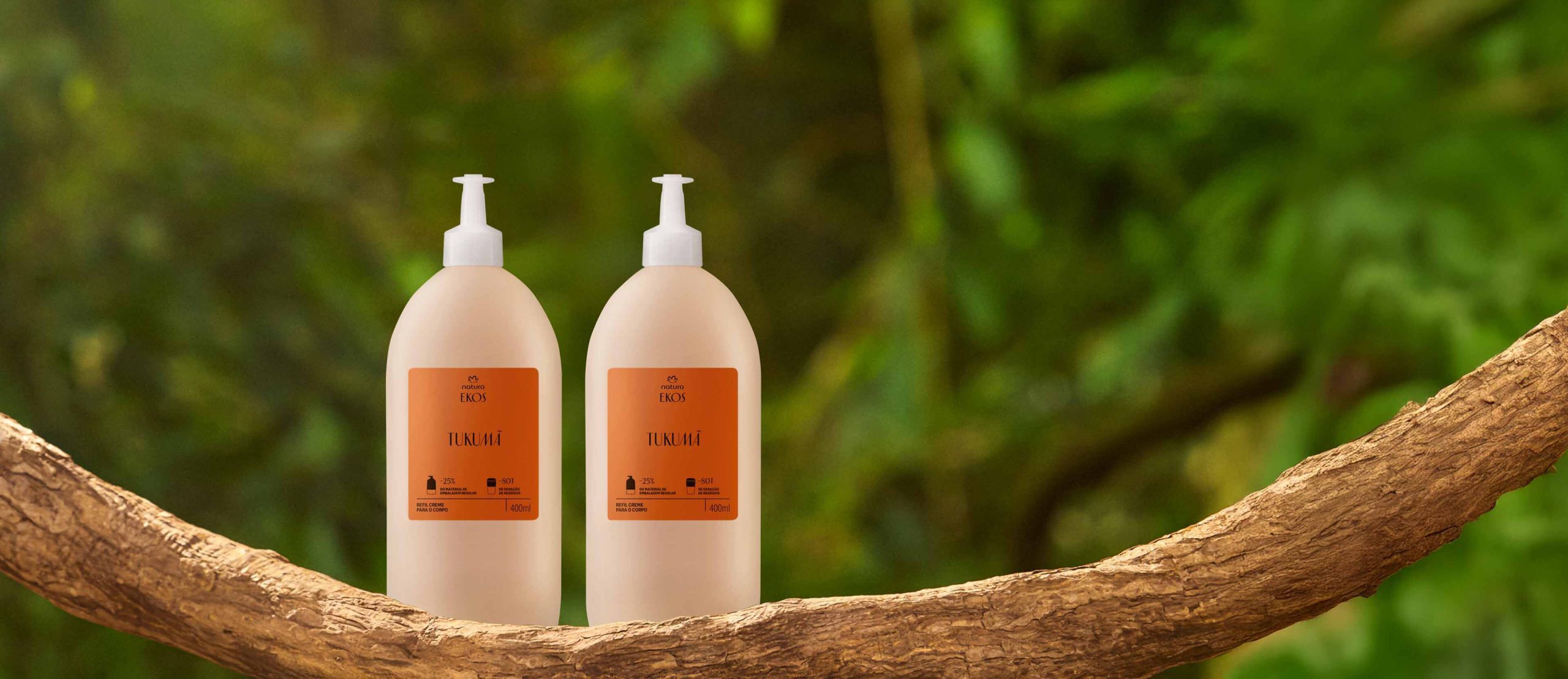 Kit Refil Creme Desodorante Hidratante Ekos Tukuma scaled