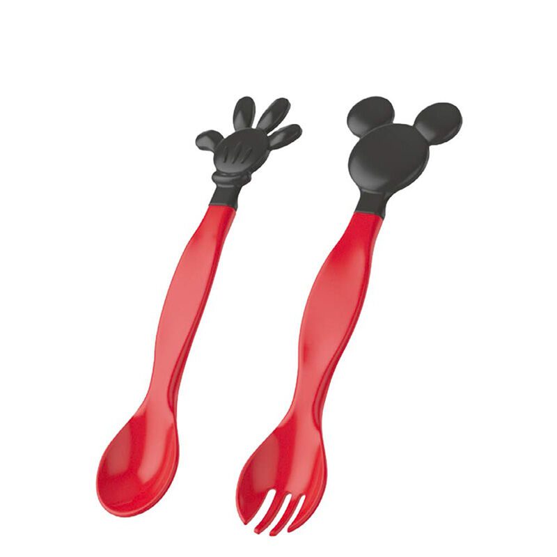 Kit Talheres de Plástico Mickey