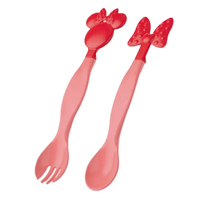 Kit Talheres de Plástico Minnie