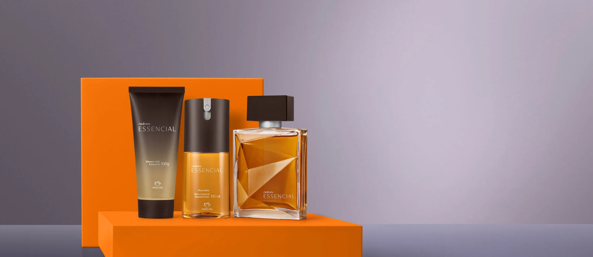 Presente Natura Essencial Completo 3 produtos