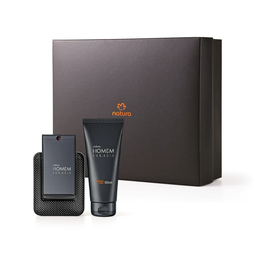 Presente Natura Homem Cor.agio (2 produtos)