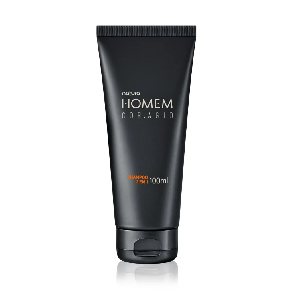 Shampoo 2 em 1 Natura Homem Cor.Agio 100 ml