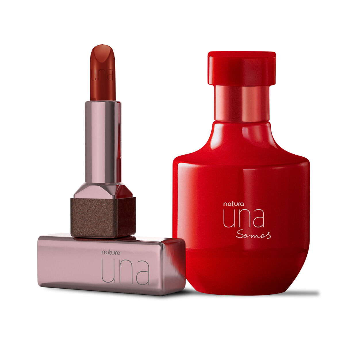 1782920461 468 Kit Deo Parfum Una Somos e Batom CC Hidratante Vermelho