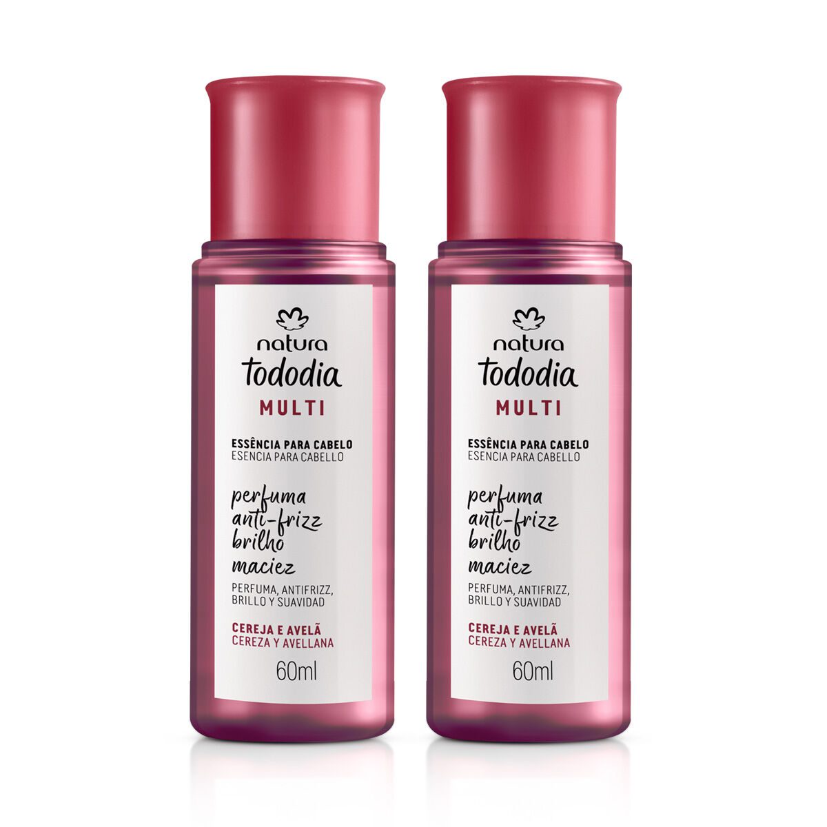 Kit Essencia para Cabelos Cereja e Avela