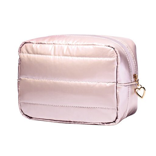 Necessaire Puffer Metalizada