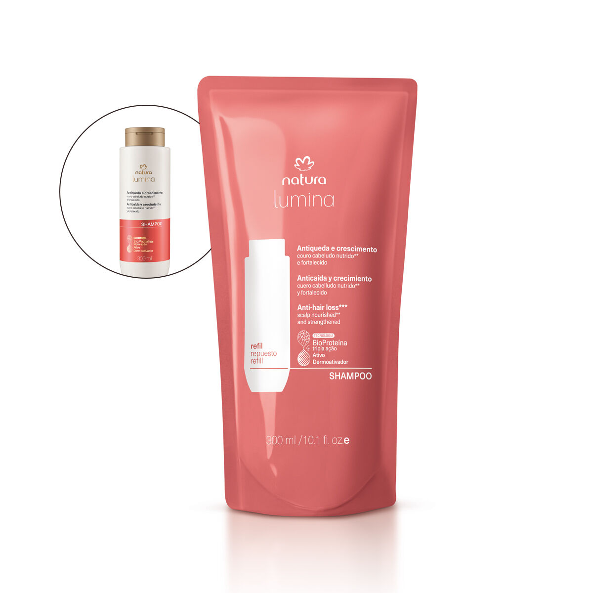 1787438089 226 Refil Shampoo Estimulante Antiqueda e Crescimento