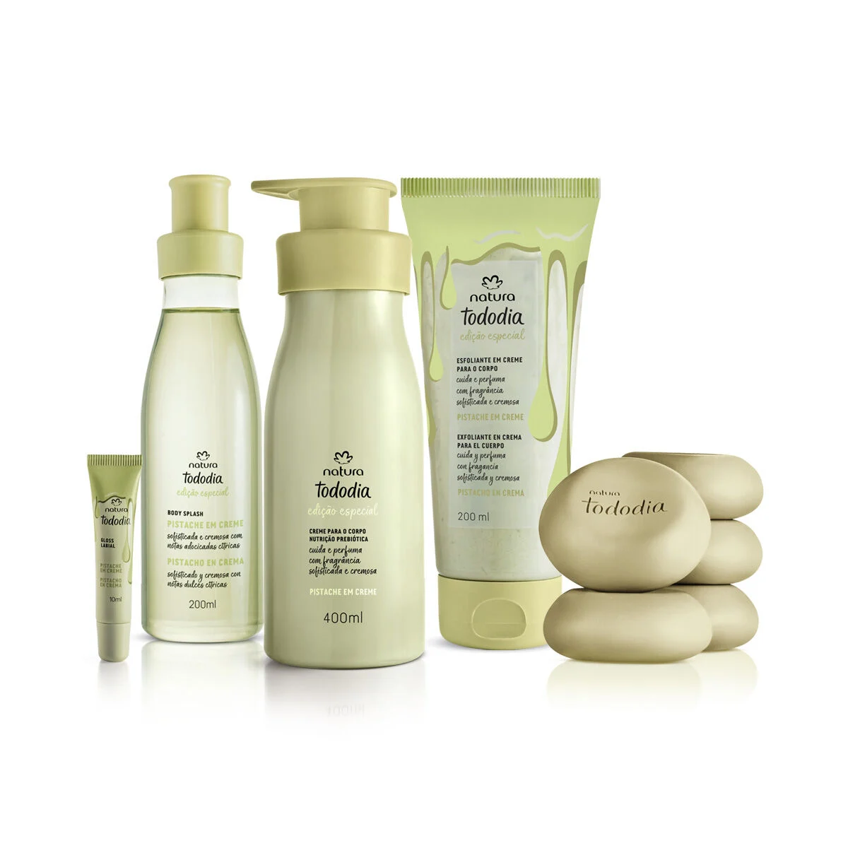 1787442108 123 Kit Tododia Pistache Completo 5 produtos