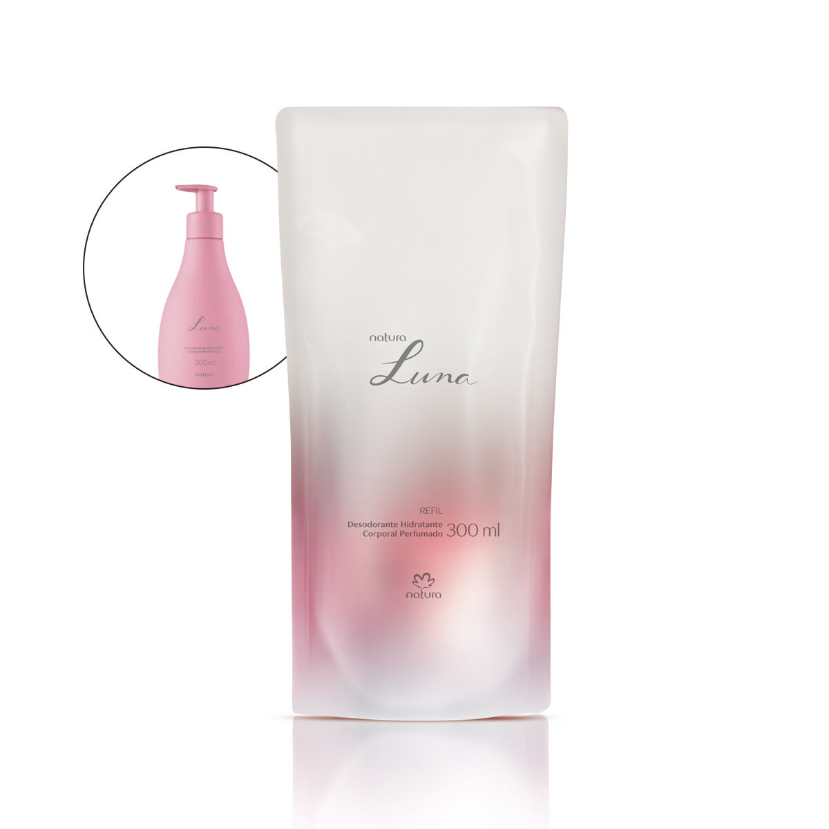 1787443400 30 Refil Desodorante Hidratante Corporal Perfumado Luna