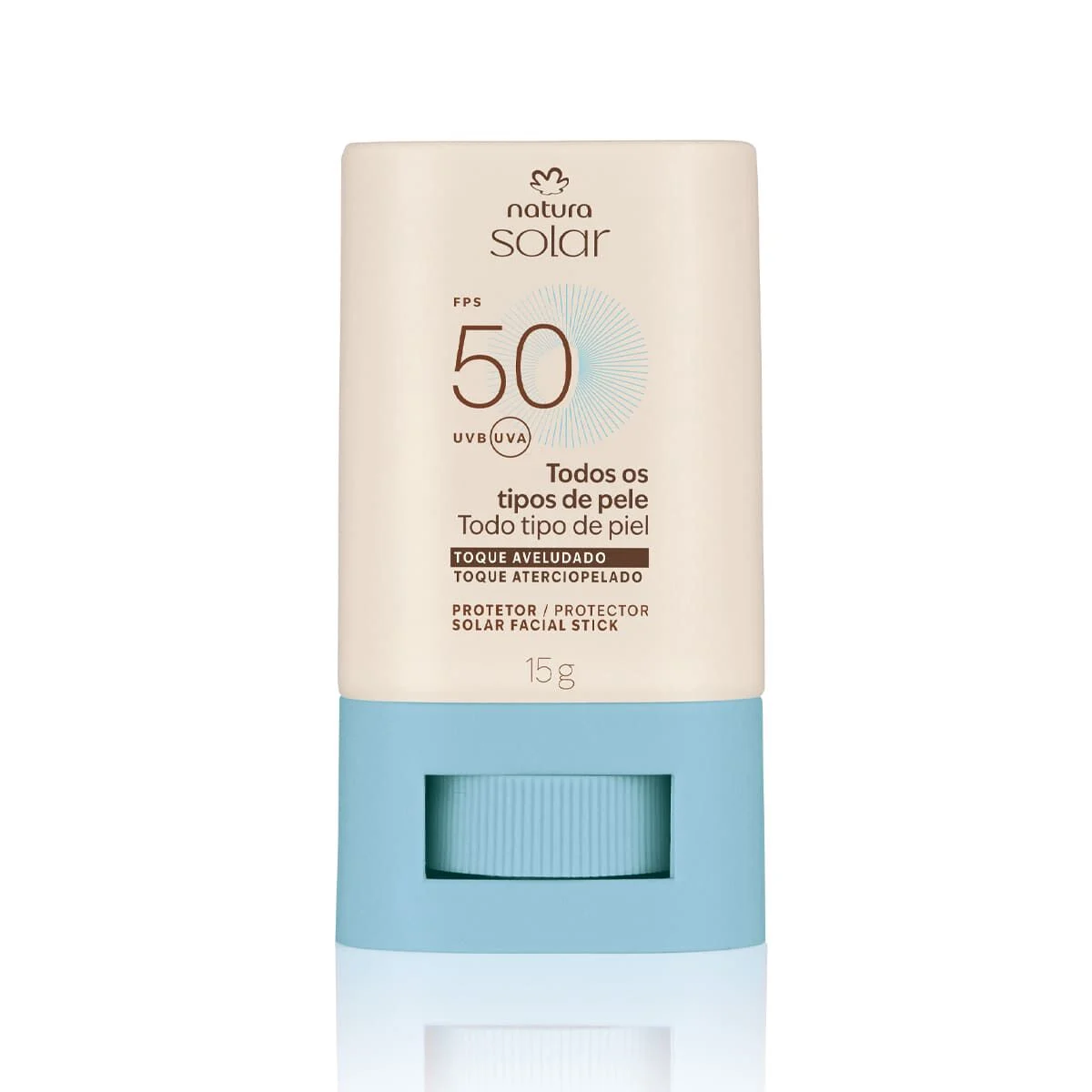 1787449340 255 Protetor Solar Facial Stick FPS 50 Natura Solar